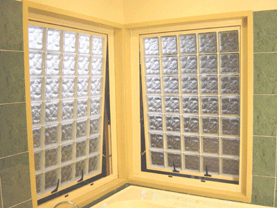 Glass Bricks Window